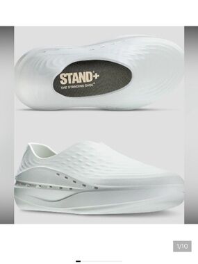 STAND+ ANTIGRAV1 Comfort Shoes White Work Recovery 
Uni-sex M 6 / W 8 Like New